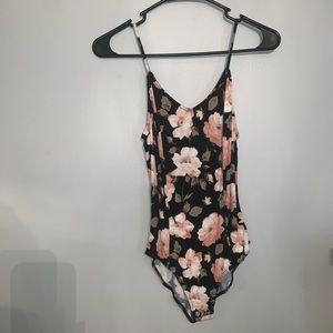 AE FLORAL BODY SUIT